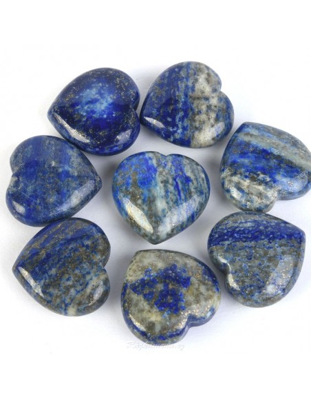Coeur en pierre Lapis Lazuli