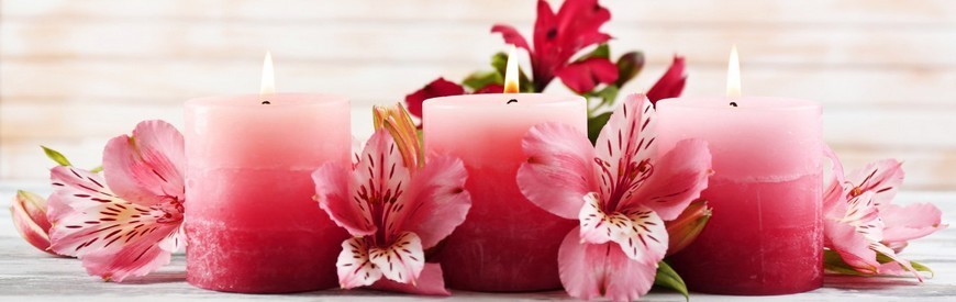 100% natural scented candles